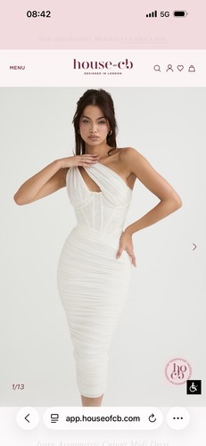 House ivory asymmetric - ivory,