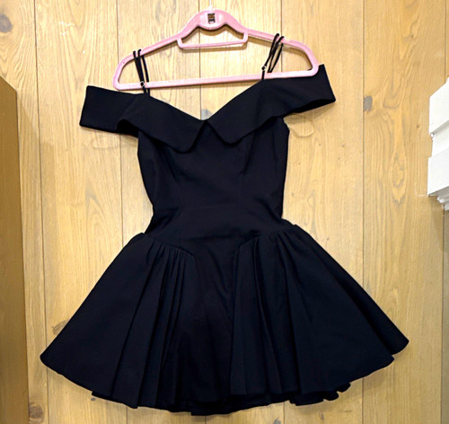 House black fit flare - of, &