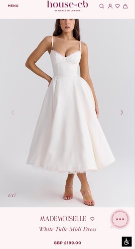 House mademoiselle white - cb,