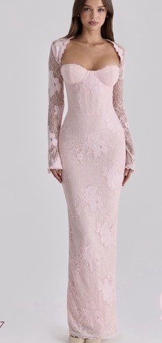 House lucienne lace maxi - of,