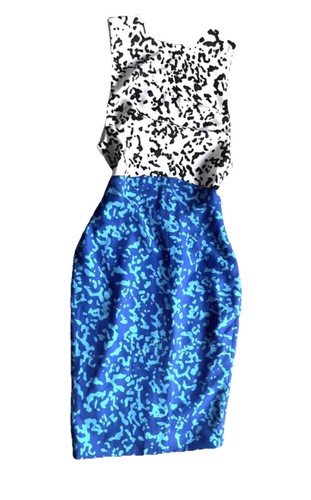 House lamour white blue - lamour,