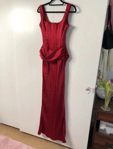 House kira red satin - house,