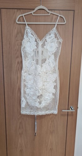 House white lace dress - cb,